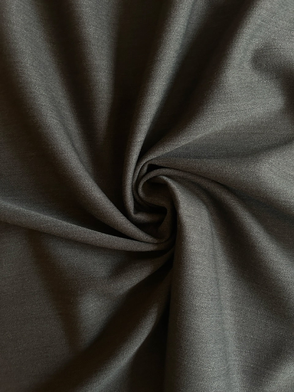 Grey tailoring wool twill