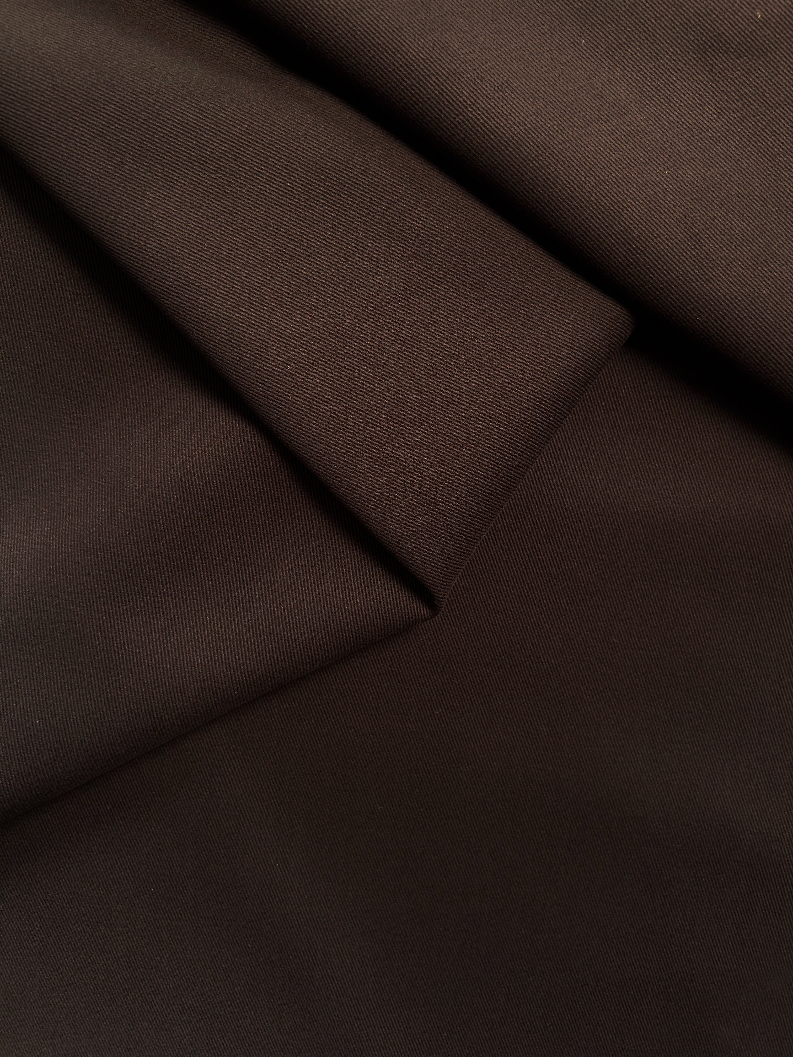 Brushed cotton twill