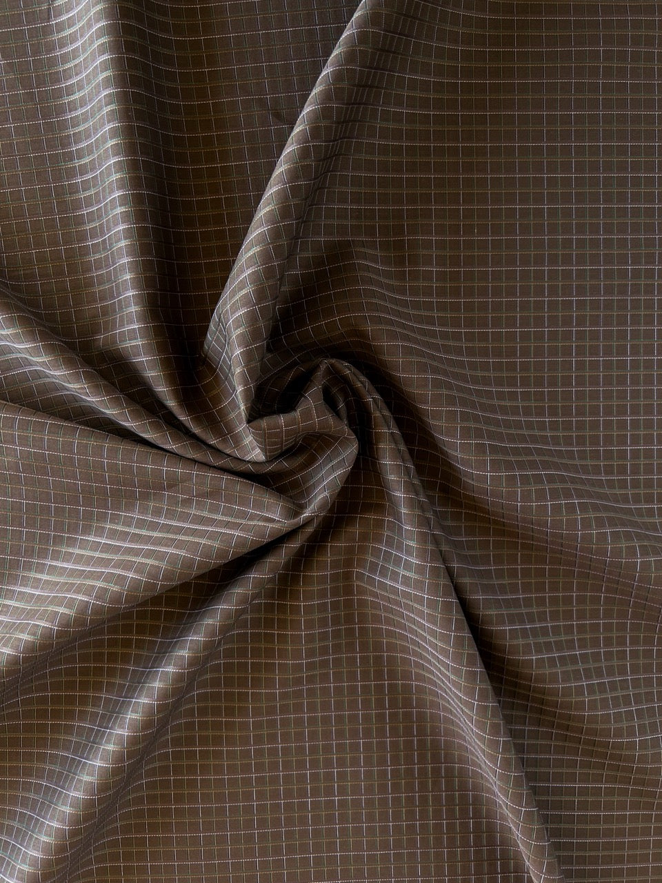 Cotton shirting mini check