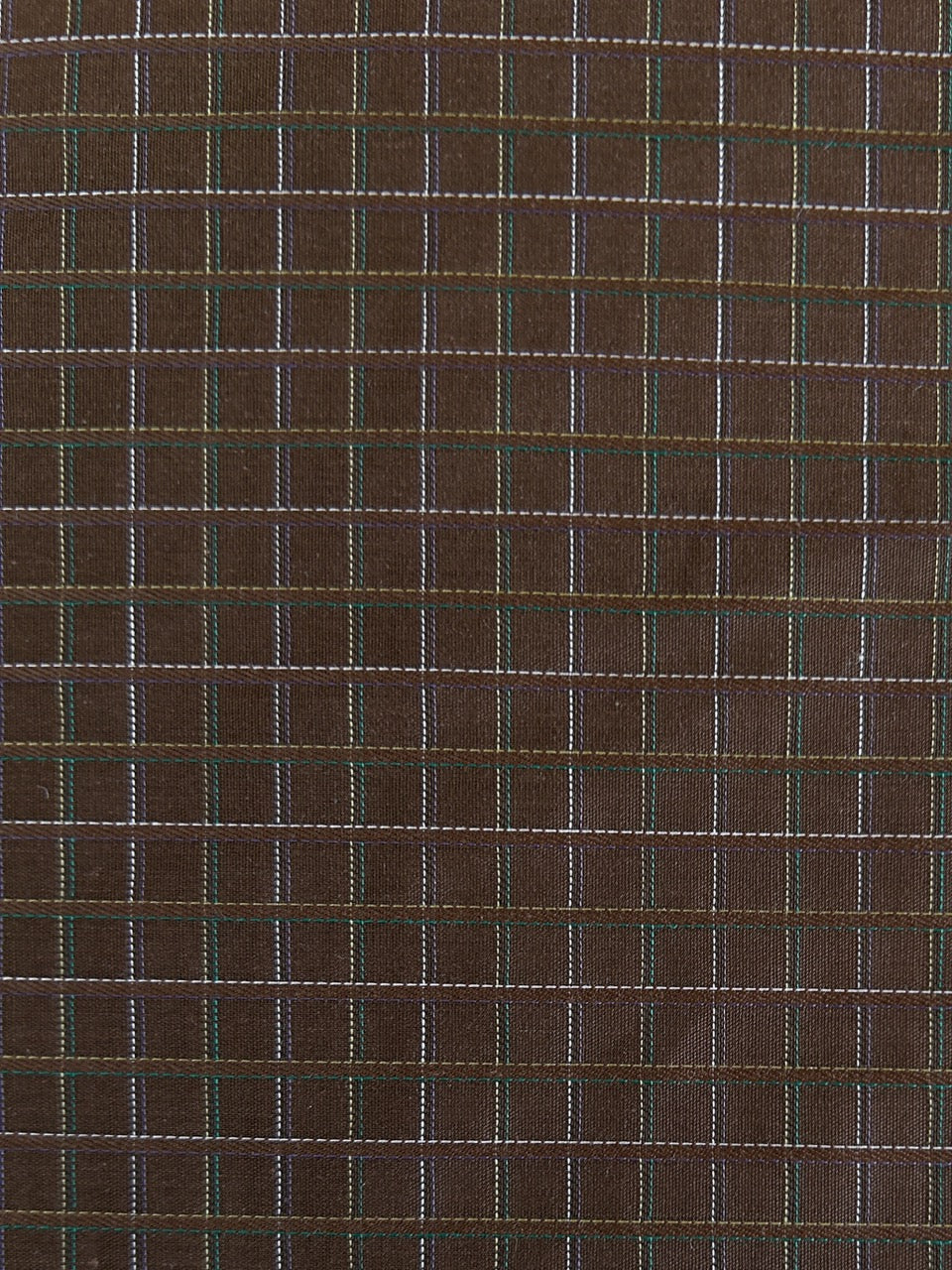 Cotton shirting mini check