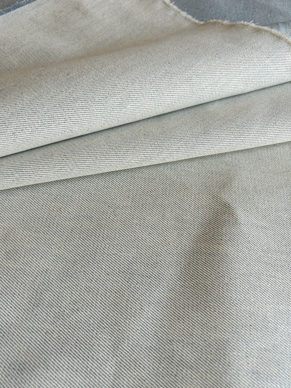 Light recycled denim