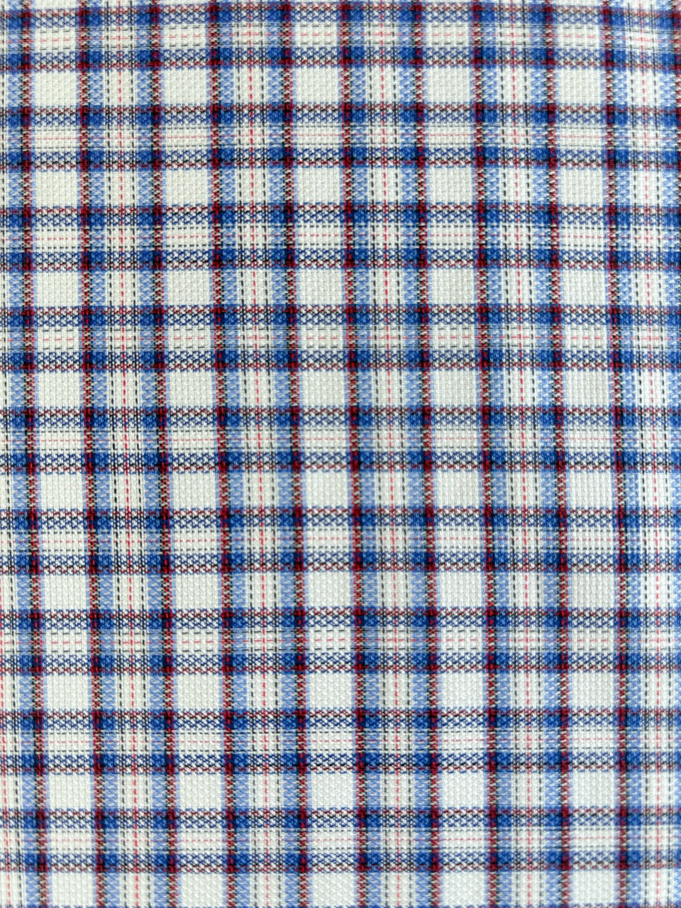 Woven cotton check