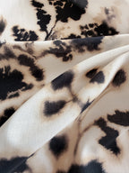 Abstract floral cotton batiste