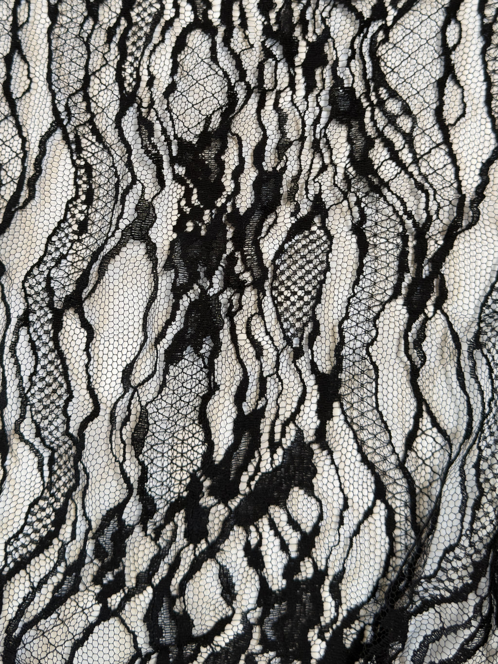 Fine cotton blend lace