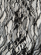 Fine cotton blend lace