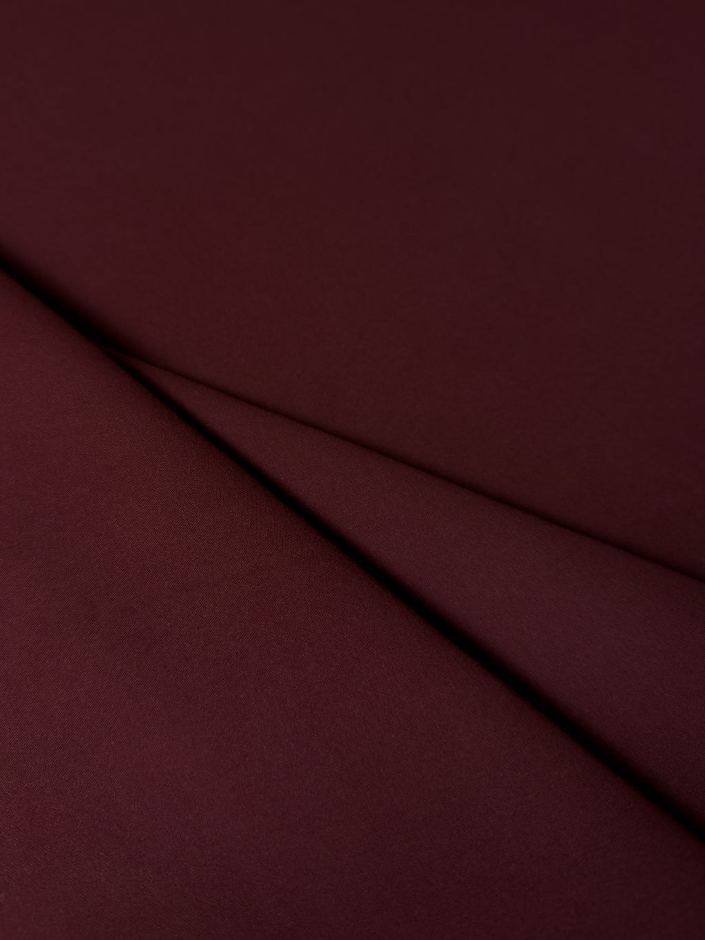 Burgundy compact cotton moleskin