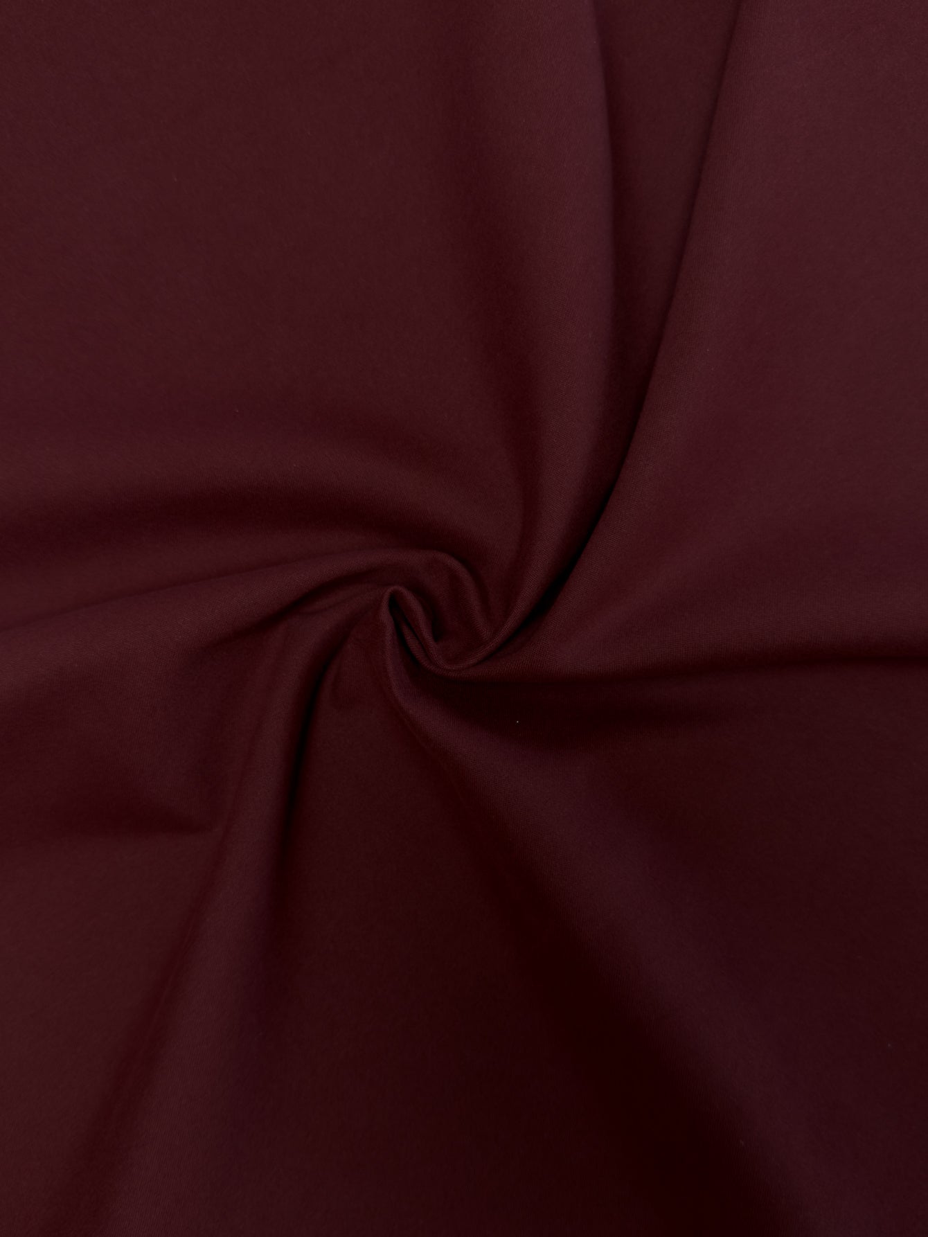 Burgundy compact cotton moleskin