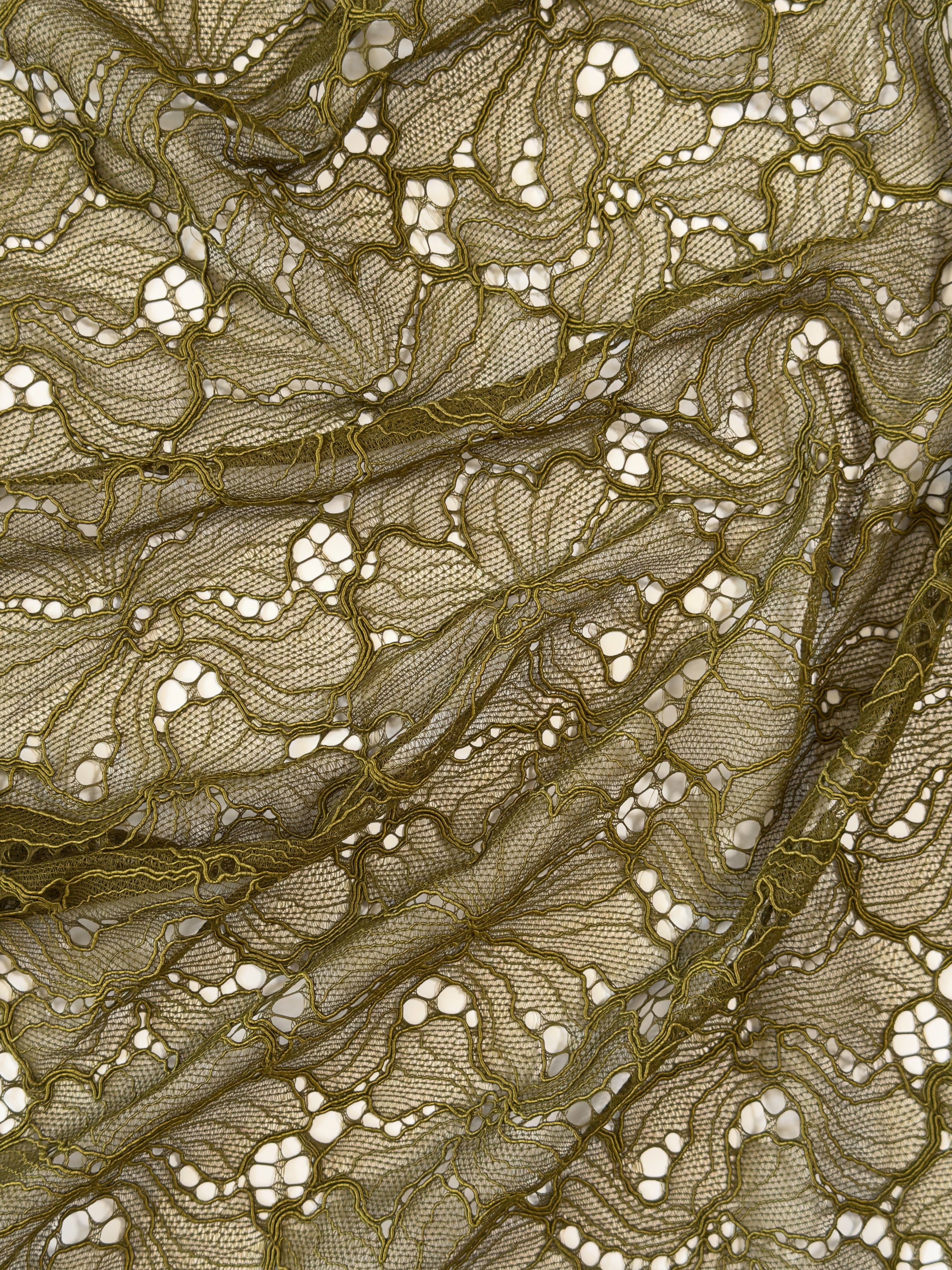 Recycled lace guipure