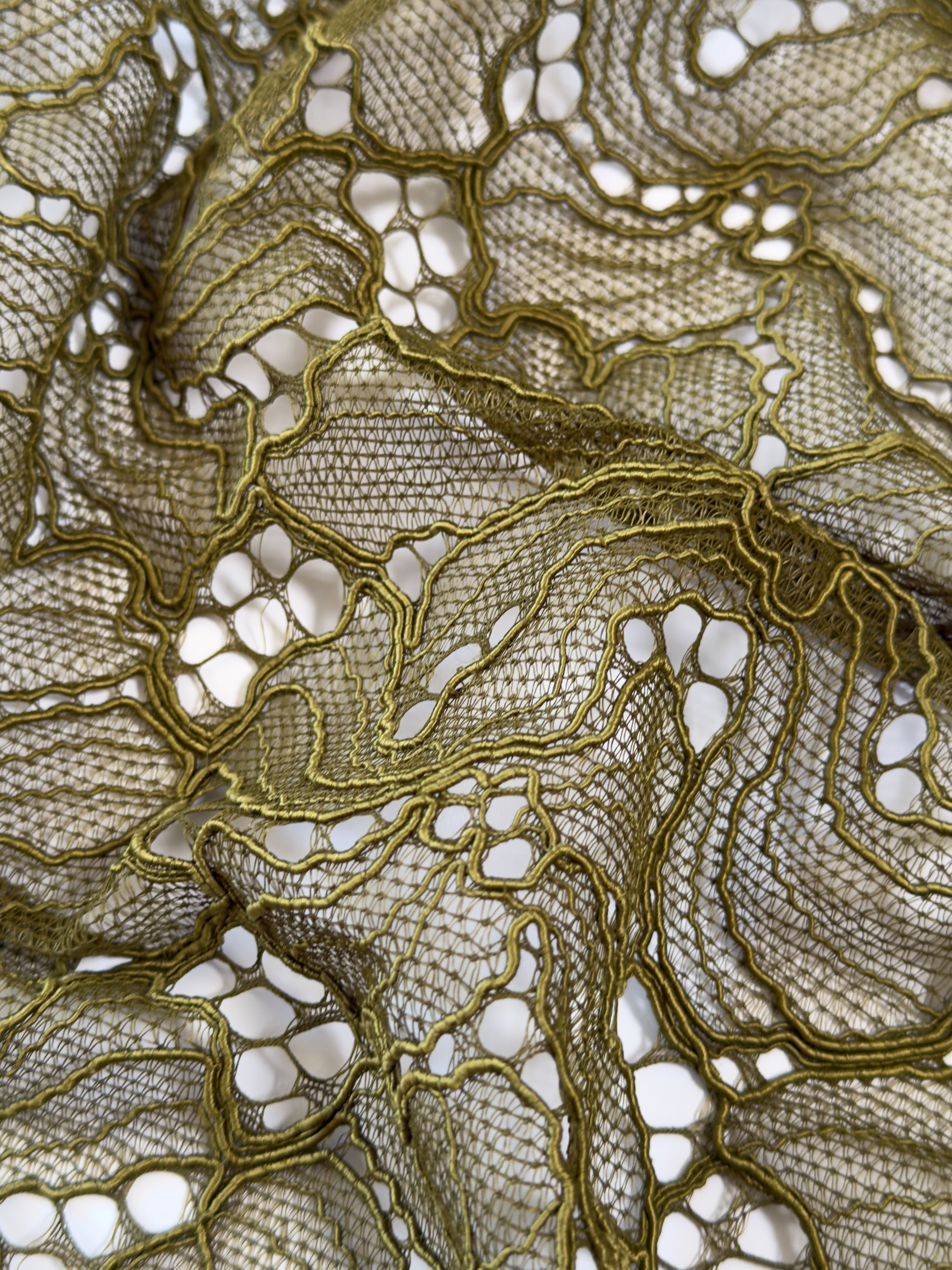 Recycled lace guipure