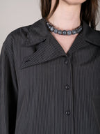 Woven stripe shirting