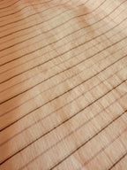 Light crinkled cotton stripe