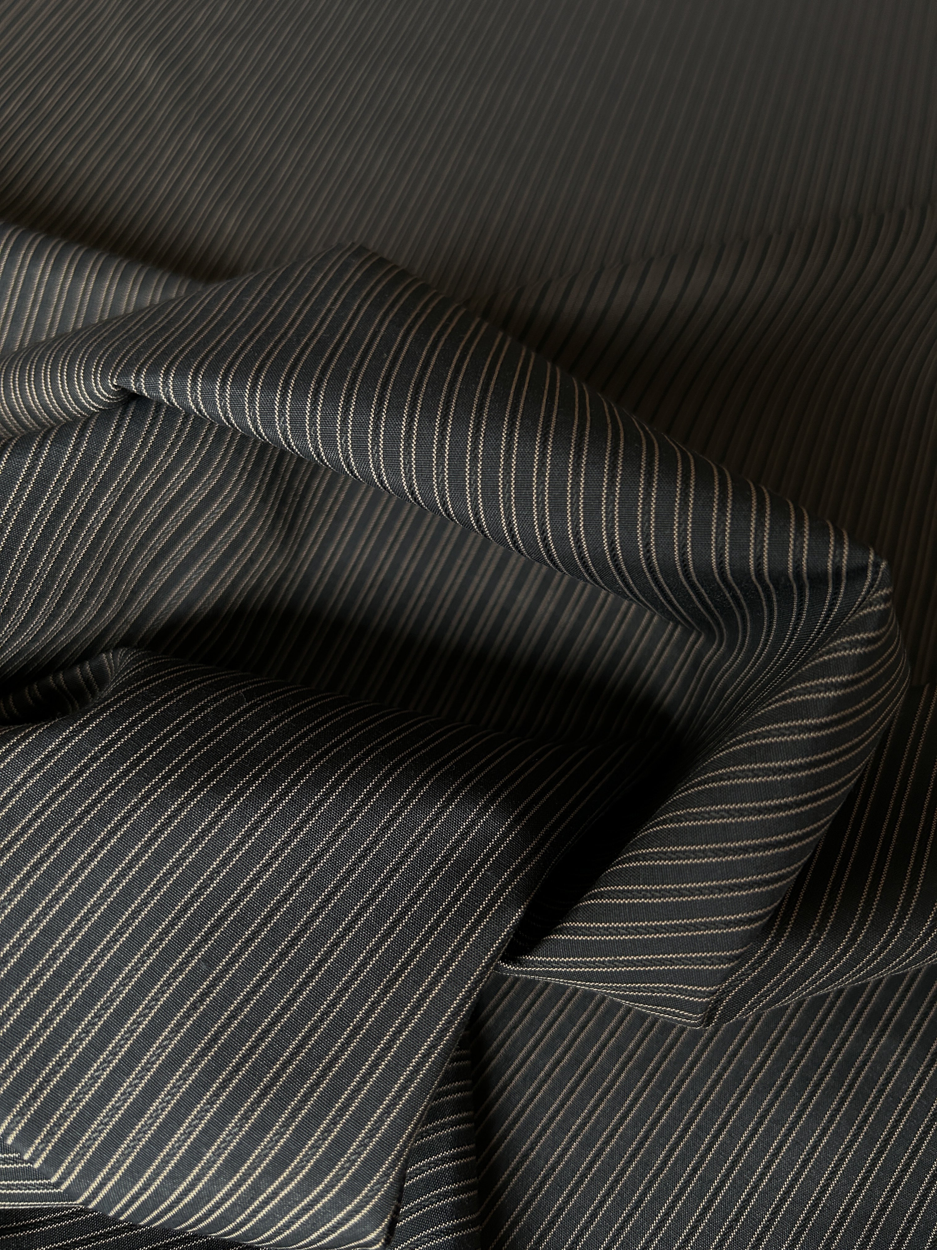 Woven stripe shirting