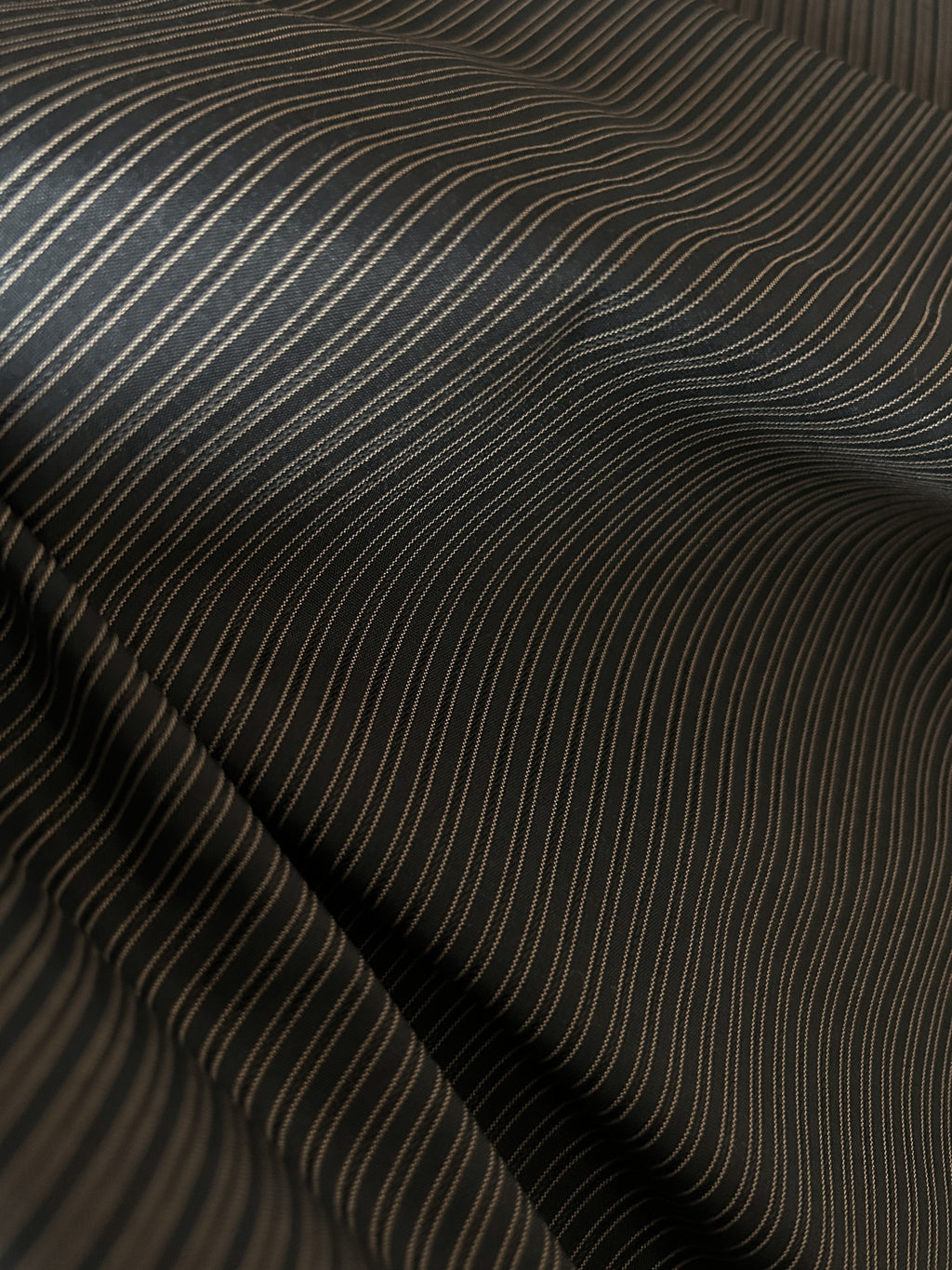 Woven stripe shirting