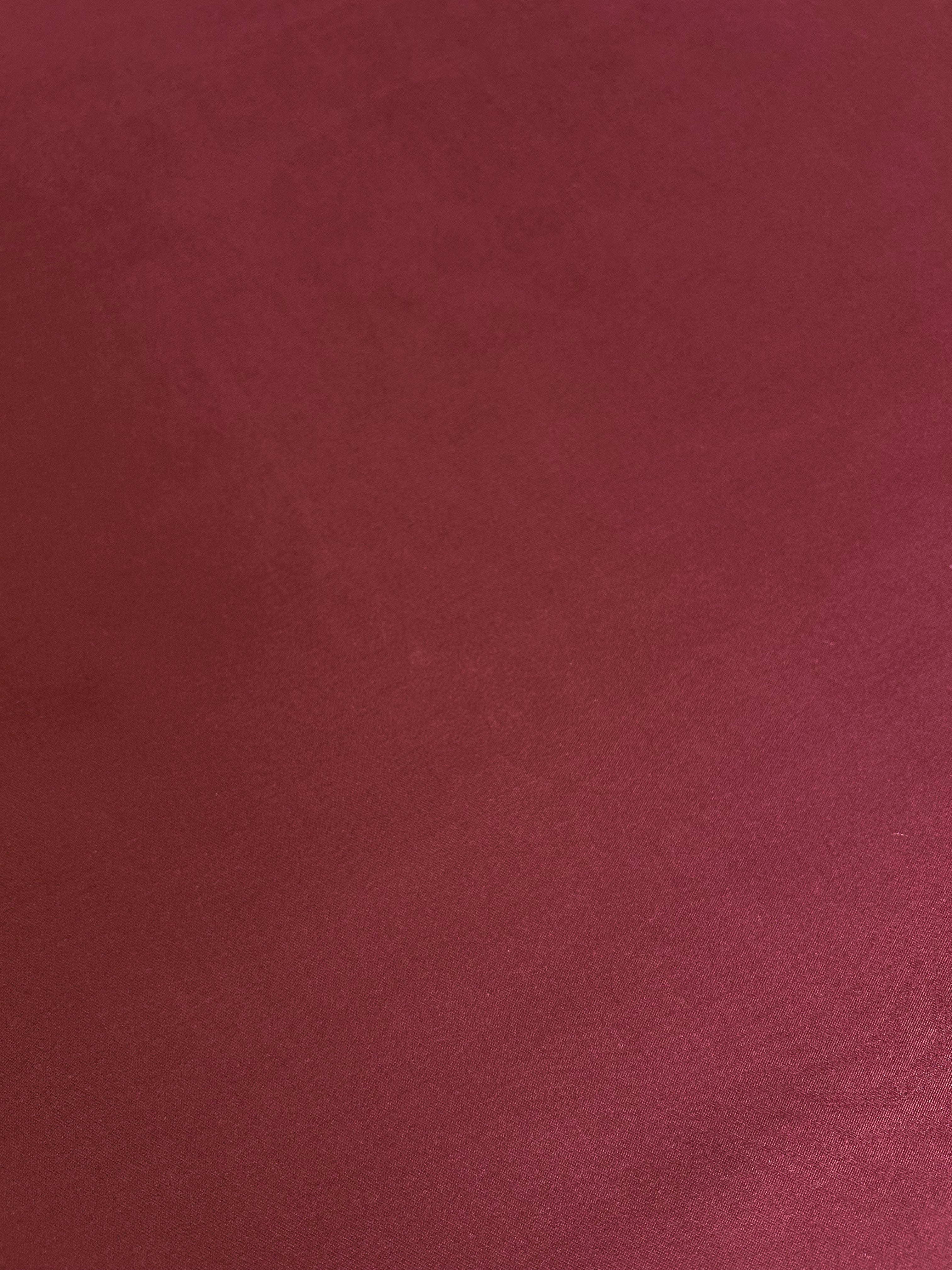 Burgundy compact cotton moleskin