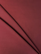 Burgundy compact cotton moleskin