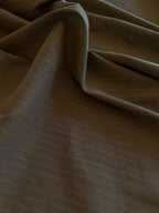 Pinstripe stretch linen/cotton