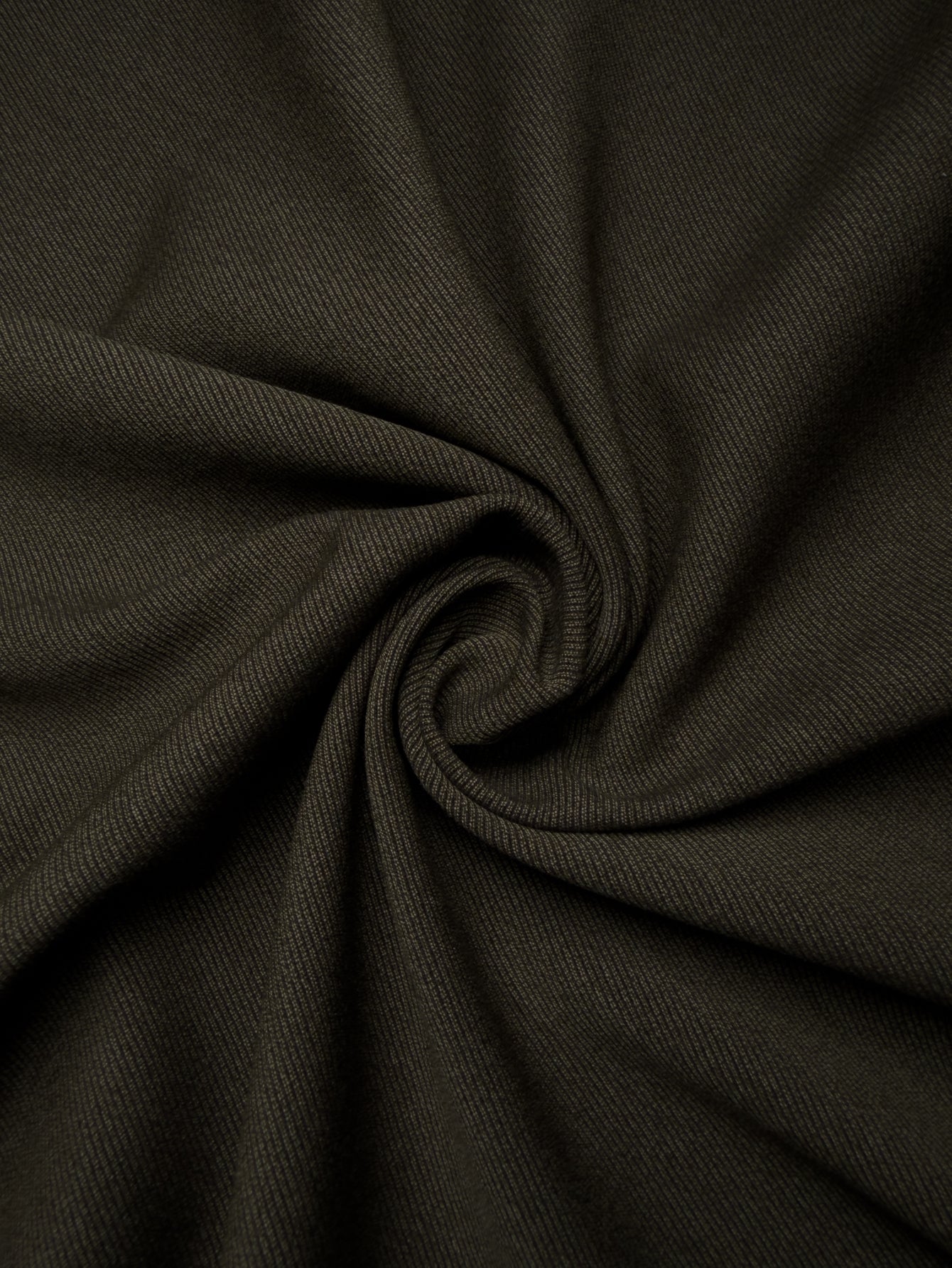 Olive tailoring wool twill