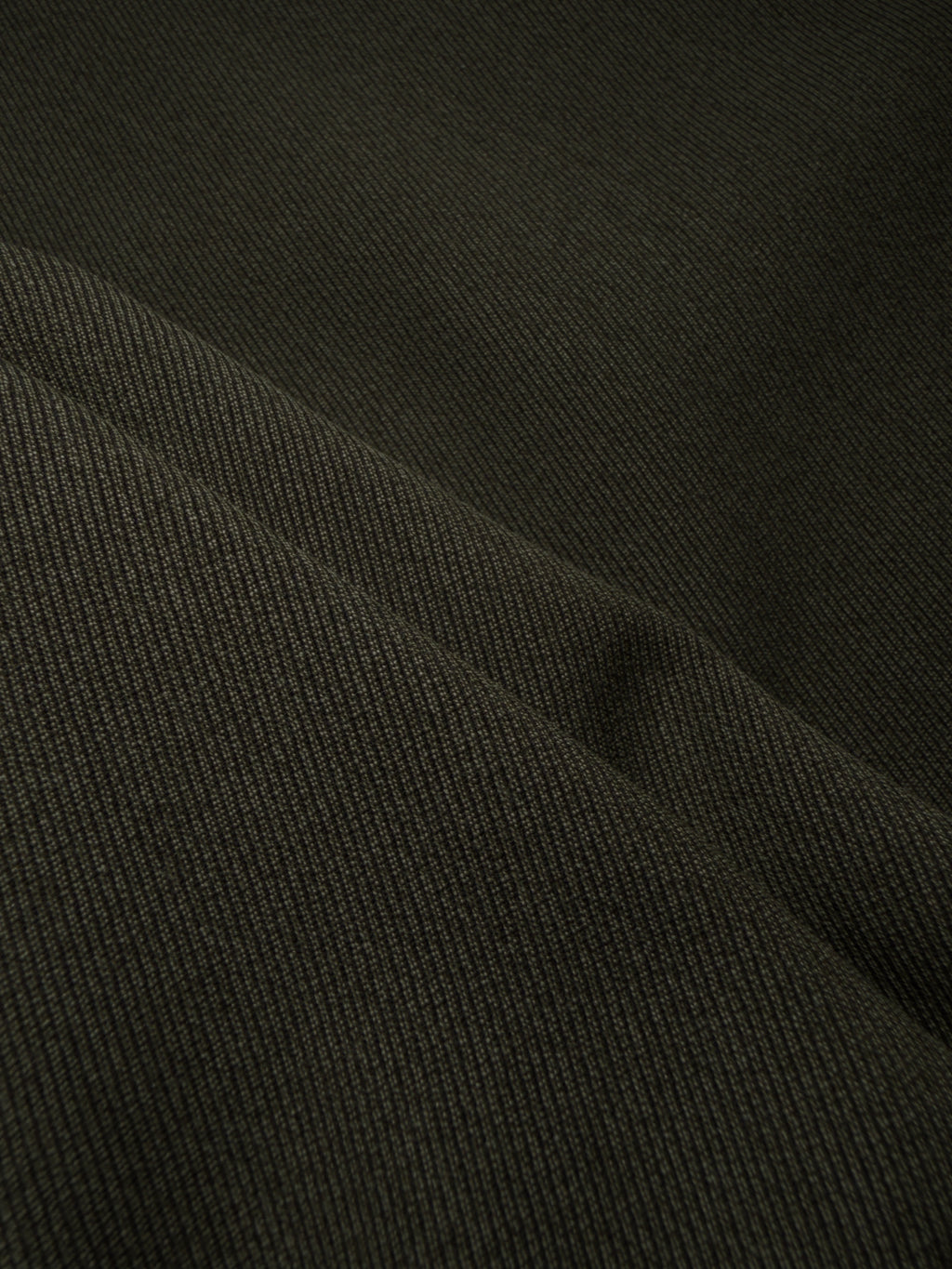 Olive tailoring wool twill