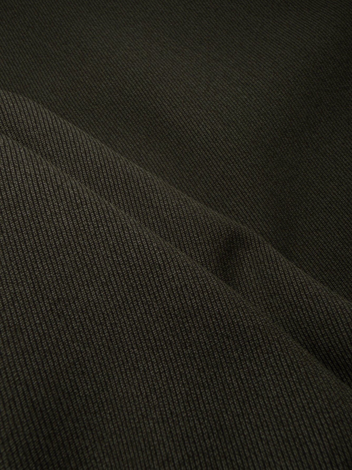 Olive tailoring wool twill