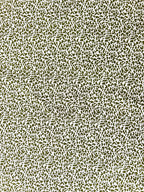 Olive leopard cotton canvas