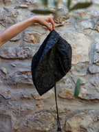 Floral fil coupé jacquard