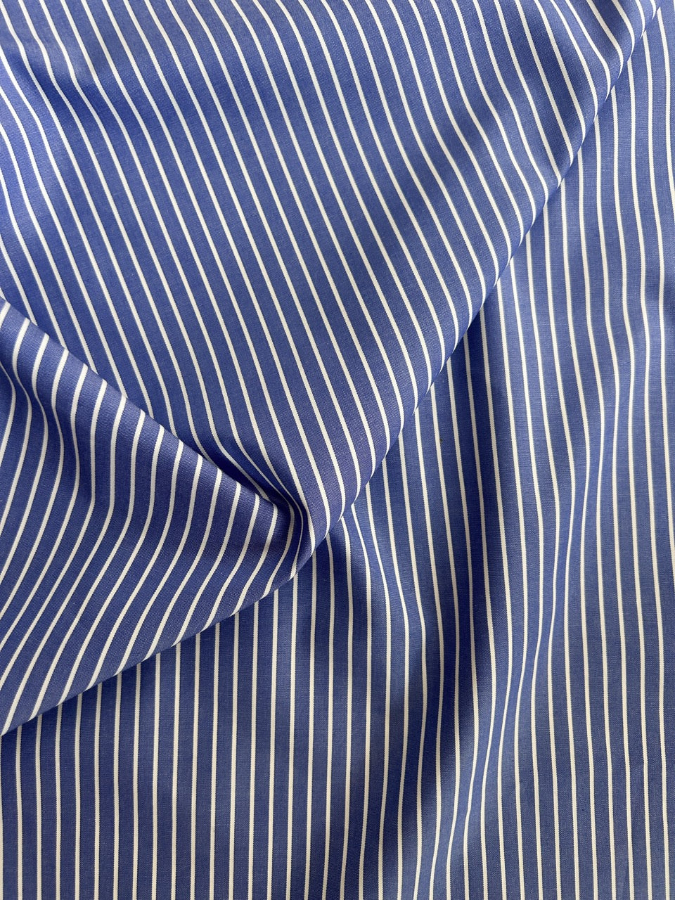 Cotton blue stripe