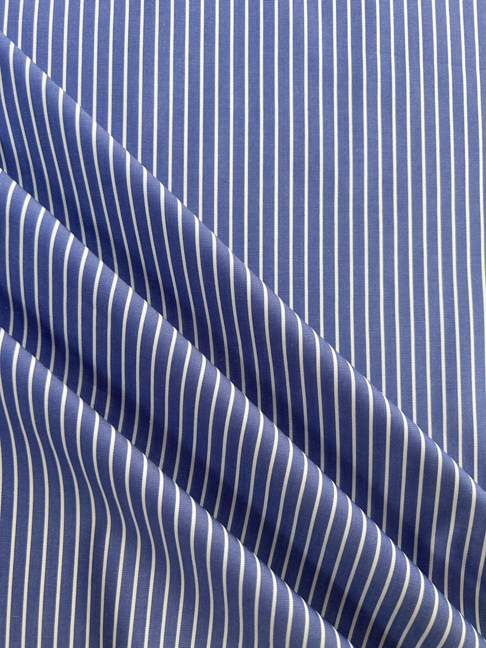 Cotton blue stripe