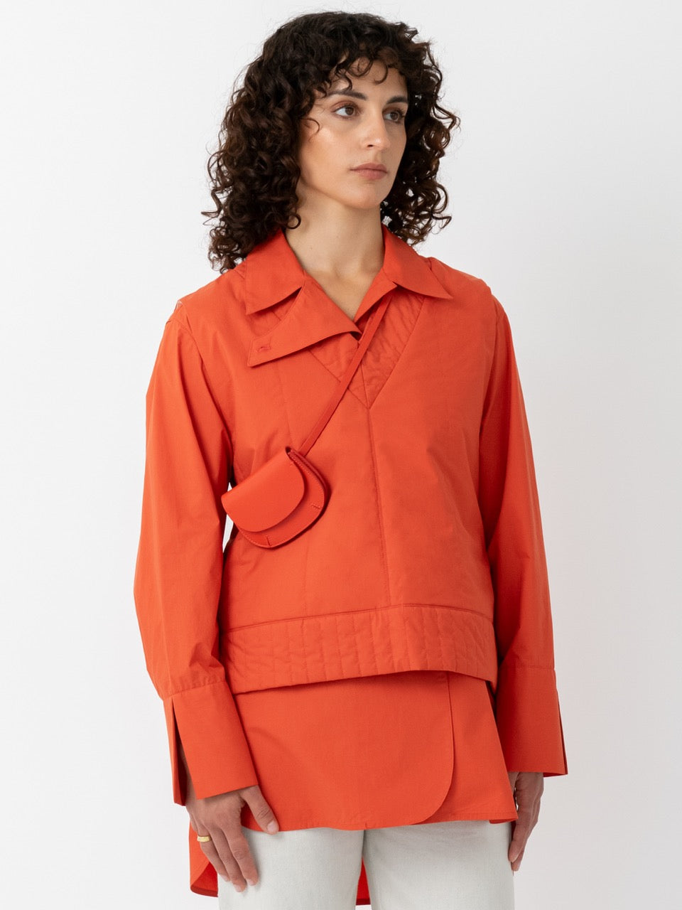 Crisp cotton poplin
