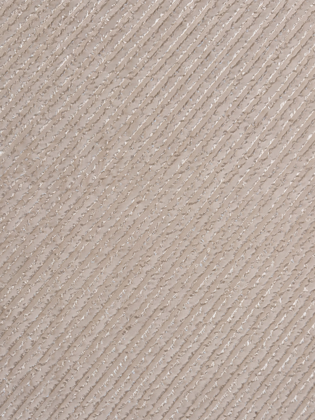 Fil coupé sheer diagonal stripe