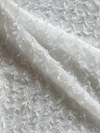 White fil coupé voile