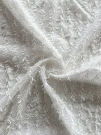 White fil coupé voile