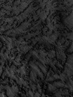 Floral fil coupé jacquard