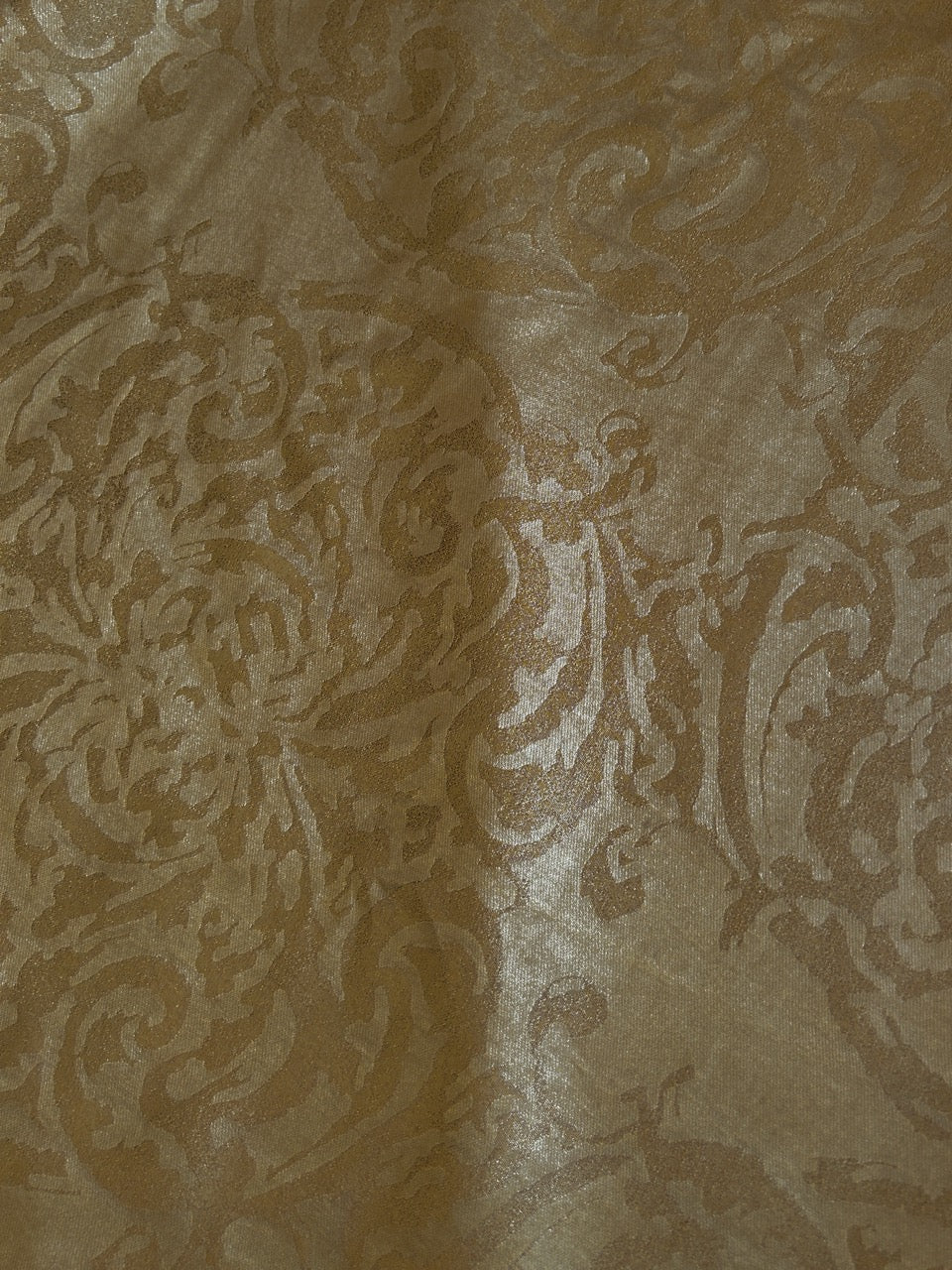 Viscose linen damask