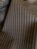 Cotton shirting mini check