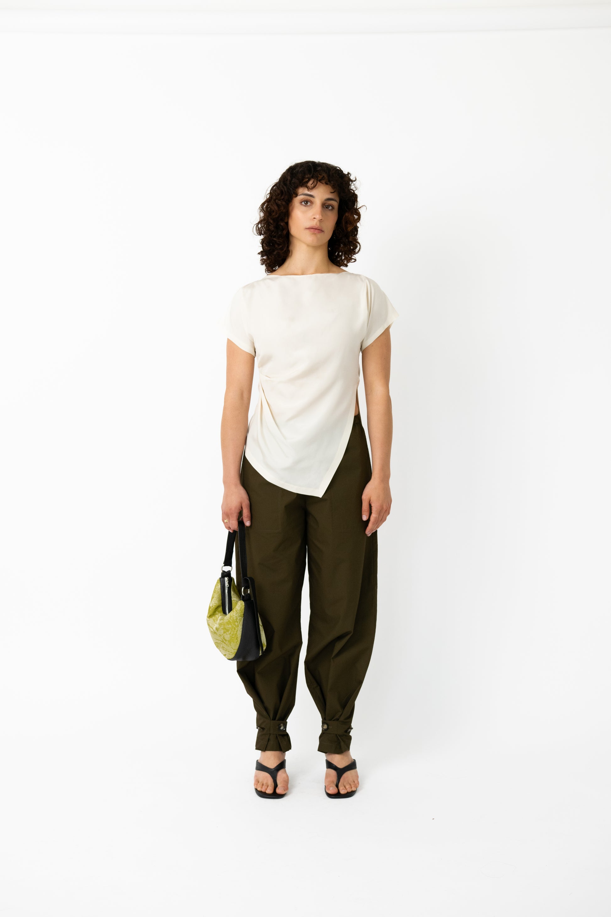 Silk poplin