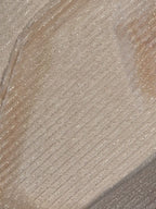 Fil coupé sheer diagonal stripe