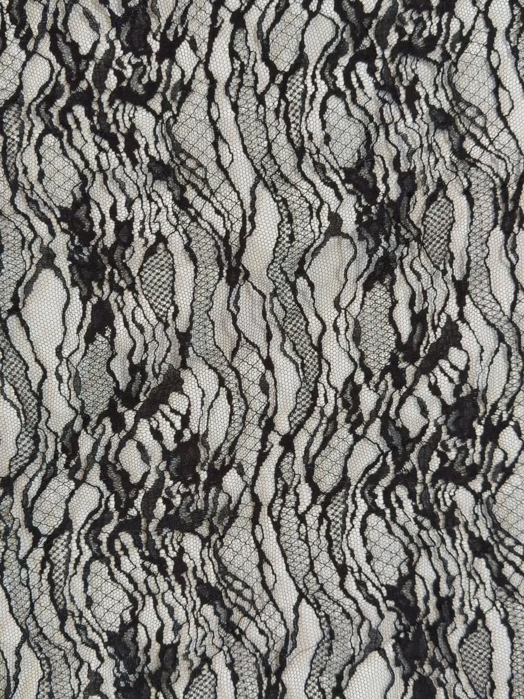 Fine cotton blend lace