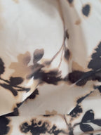 Abstract floral cotton batiste