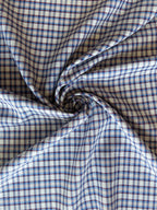 Woven cotton check